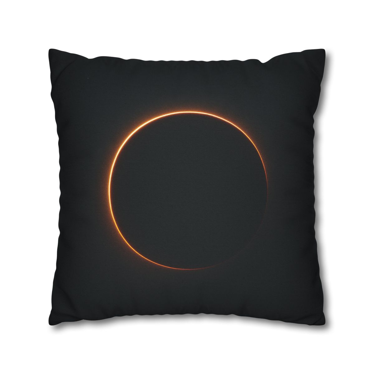 Void Horizon Silhouette Bloom personalized pillow covers
