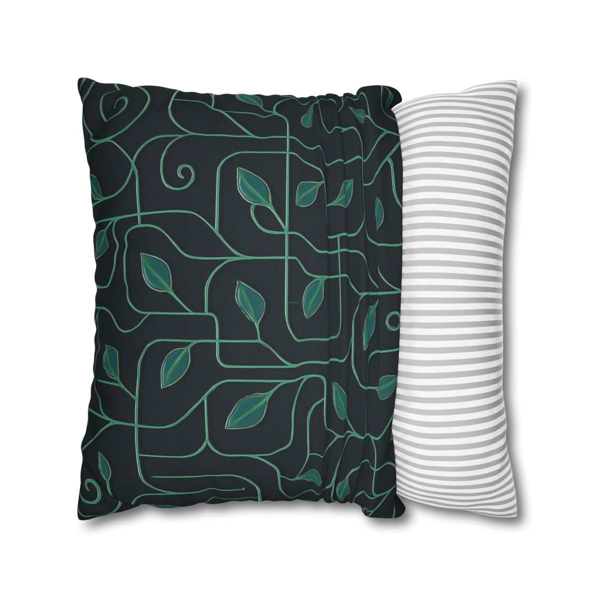 Vine Circuit Lattice designer print pillow cases