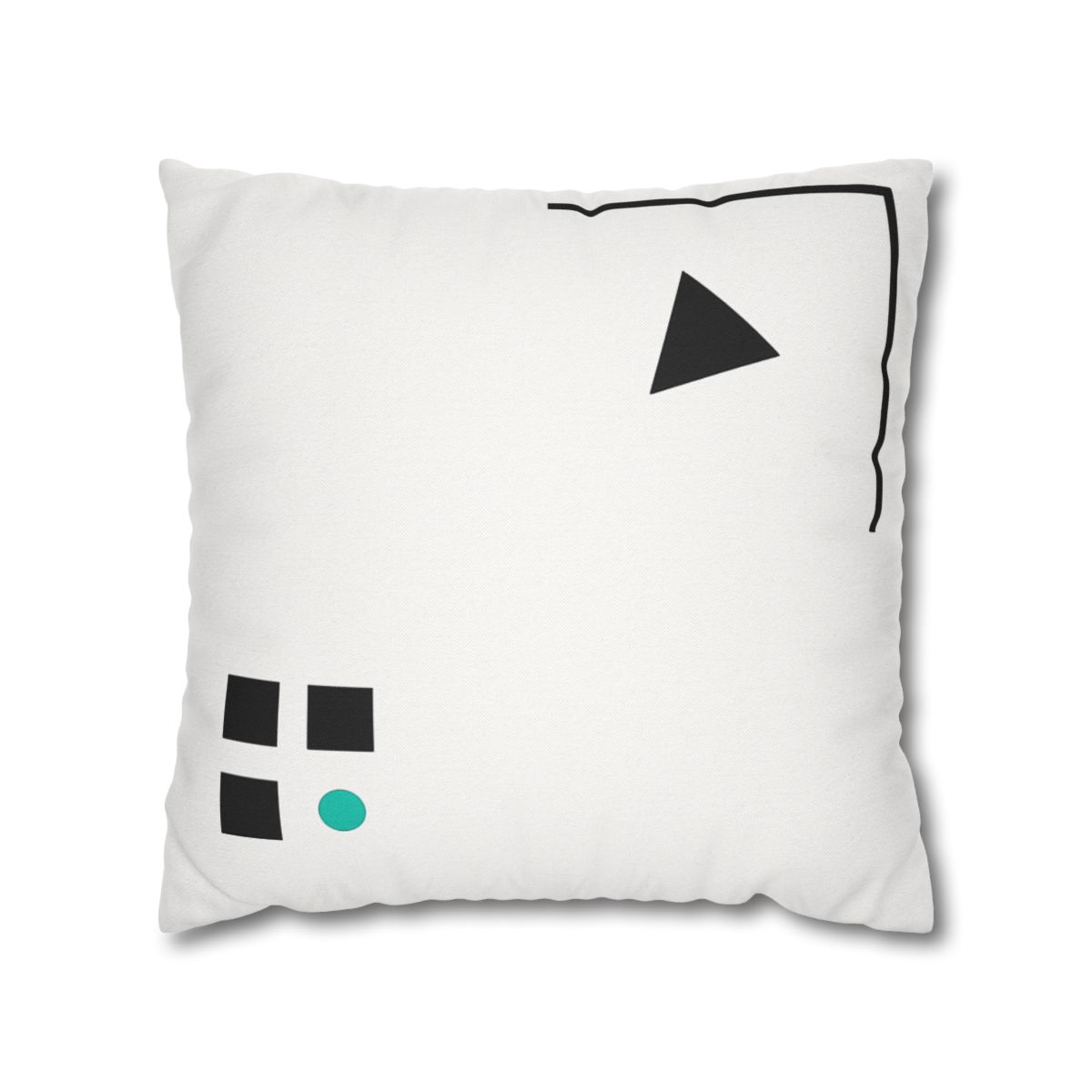 Corner Triad And Missing Cell Grid custom pillow cases