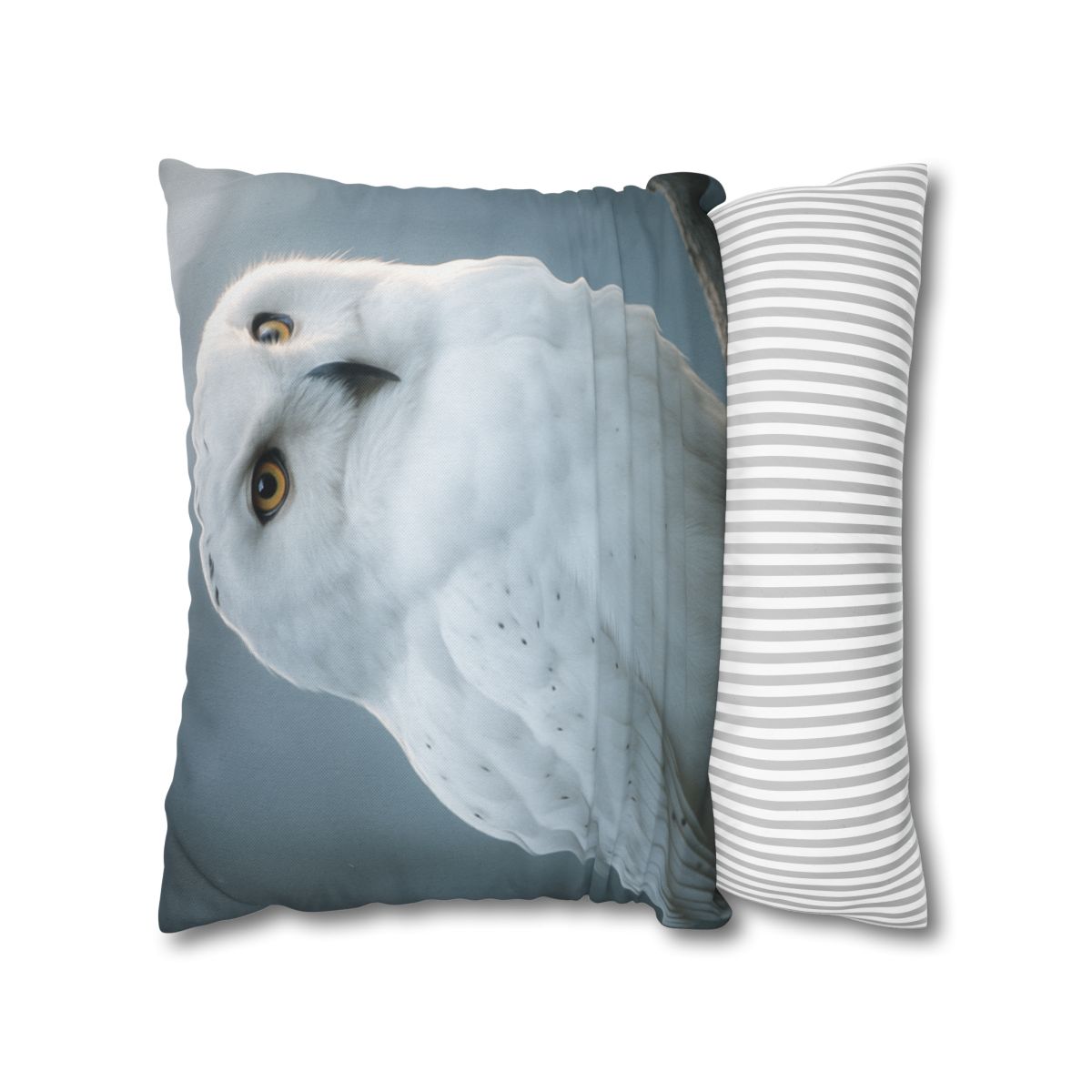 Twilight Watcher Snowy Owl custom pillow cases
