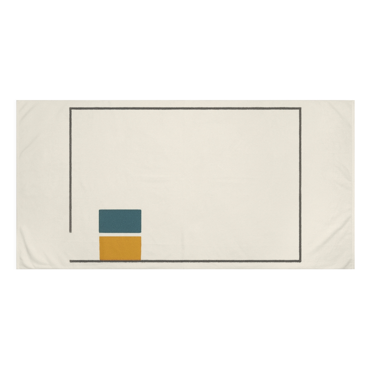Open Frame With Offset Pair stylish beach towels
