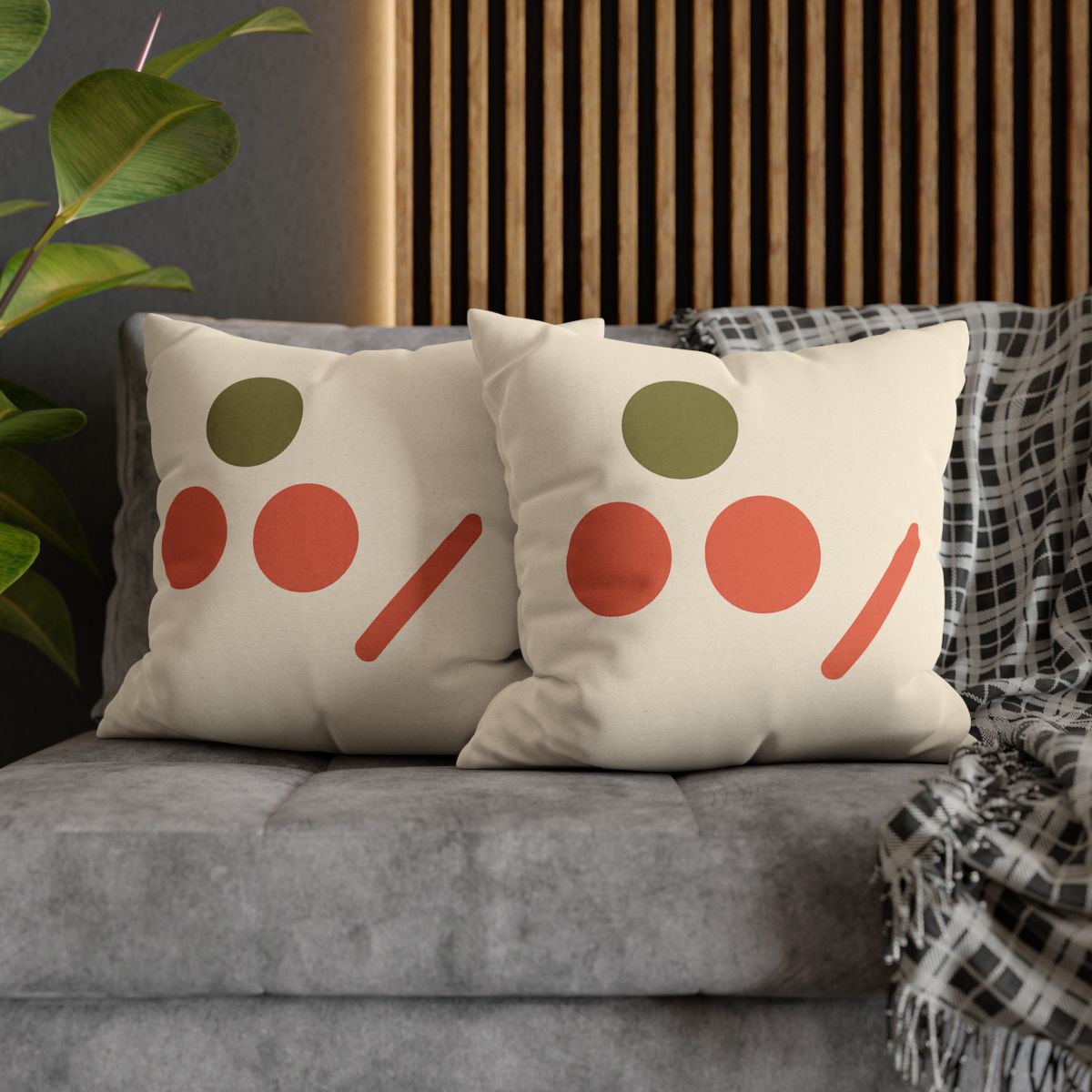 Three Point Triangle Rhythm custom pillow cases