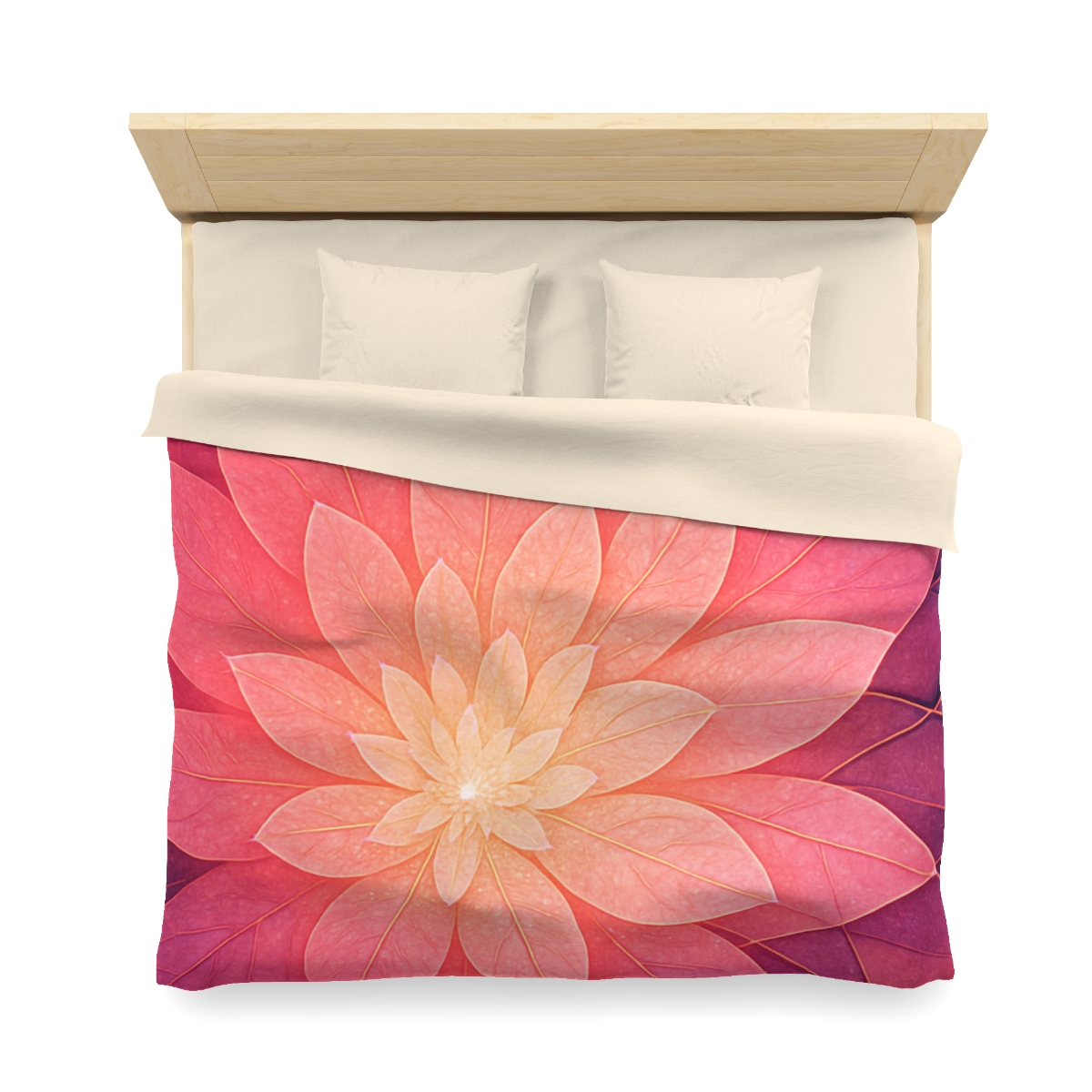 Petal Prism Overlap custom duvets