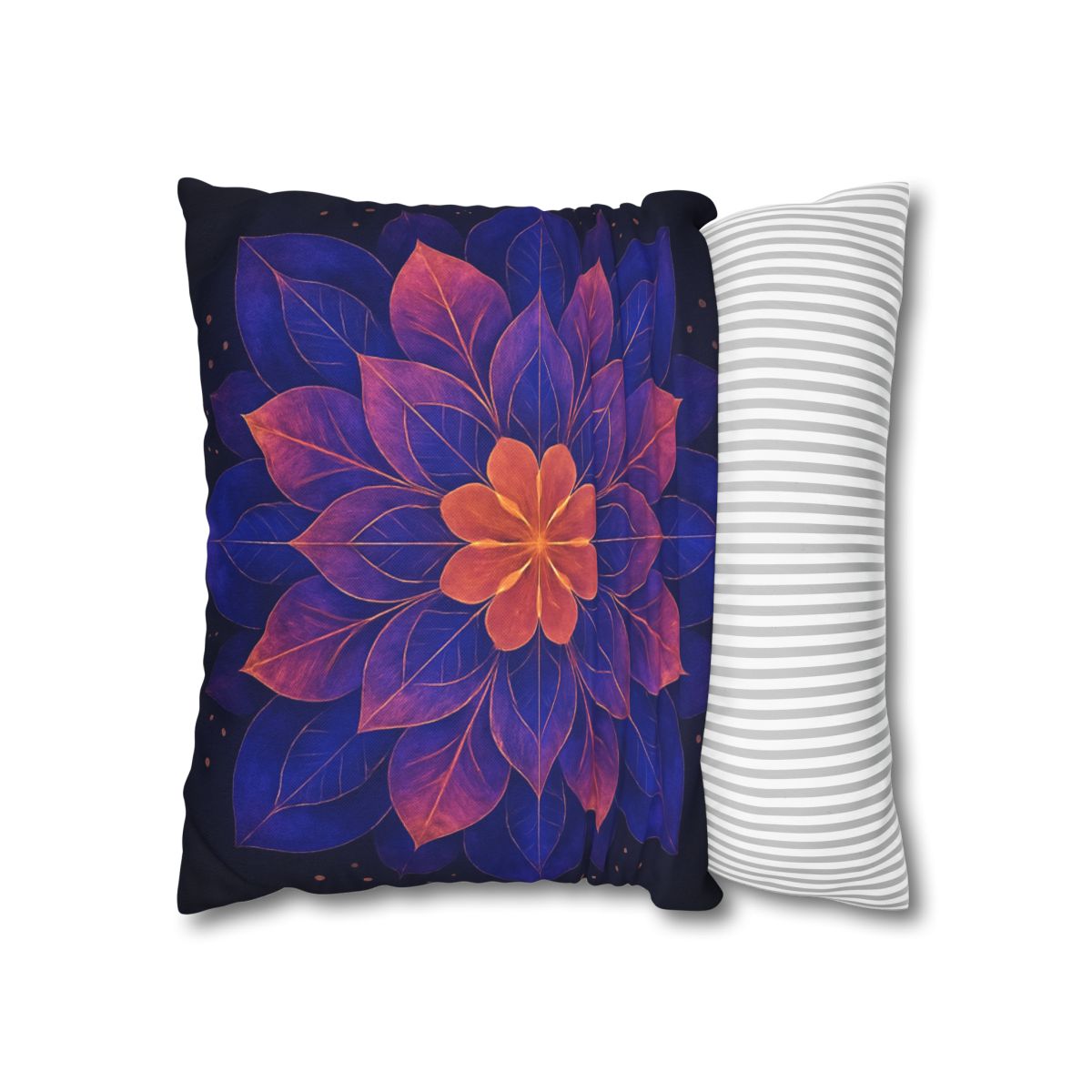 Petal Prism Mandala trendy patterned pillow cases