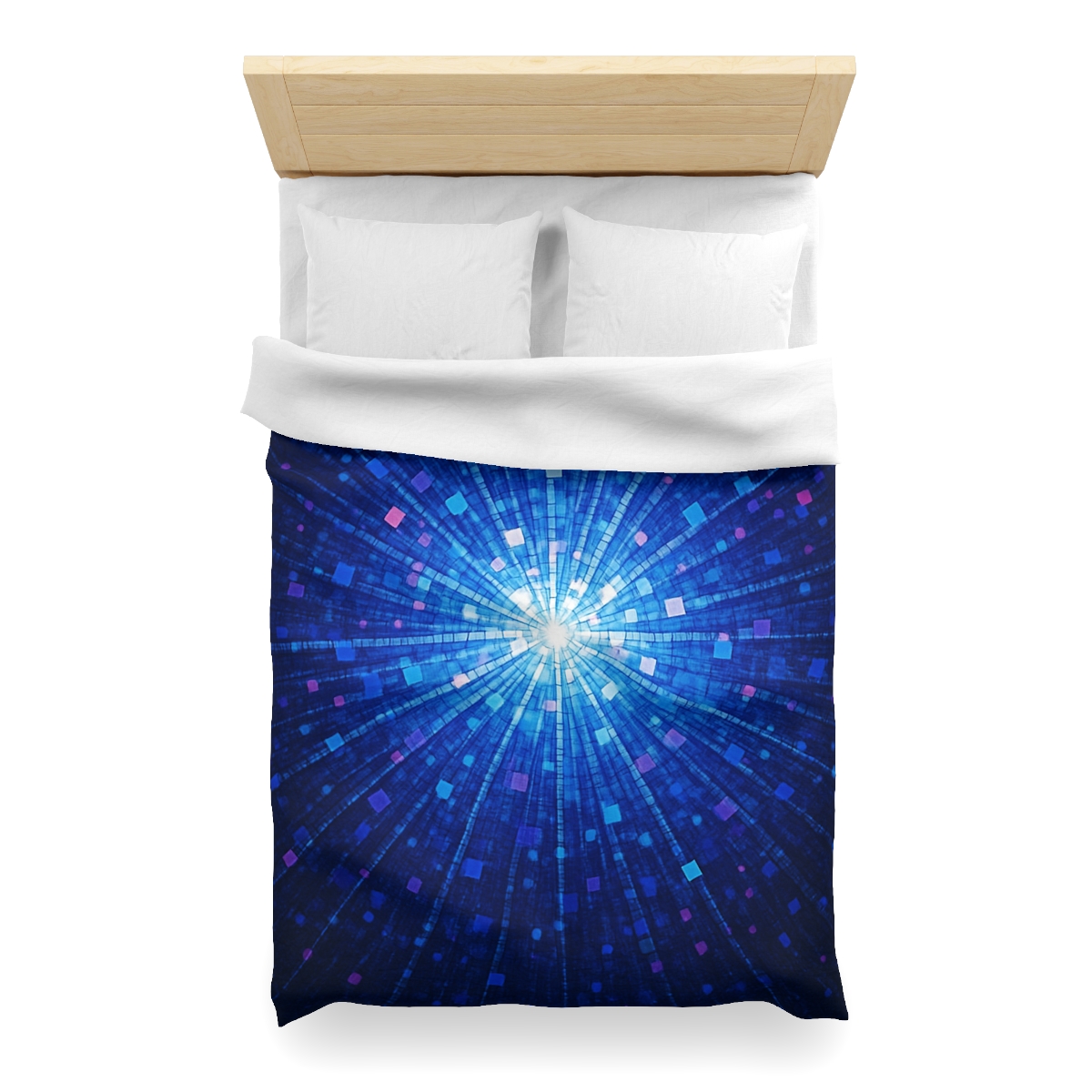 Photon Burst Mosaic custom duvets