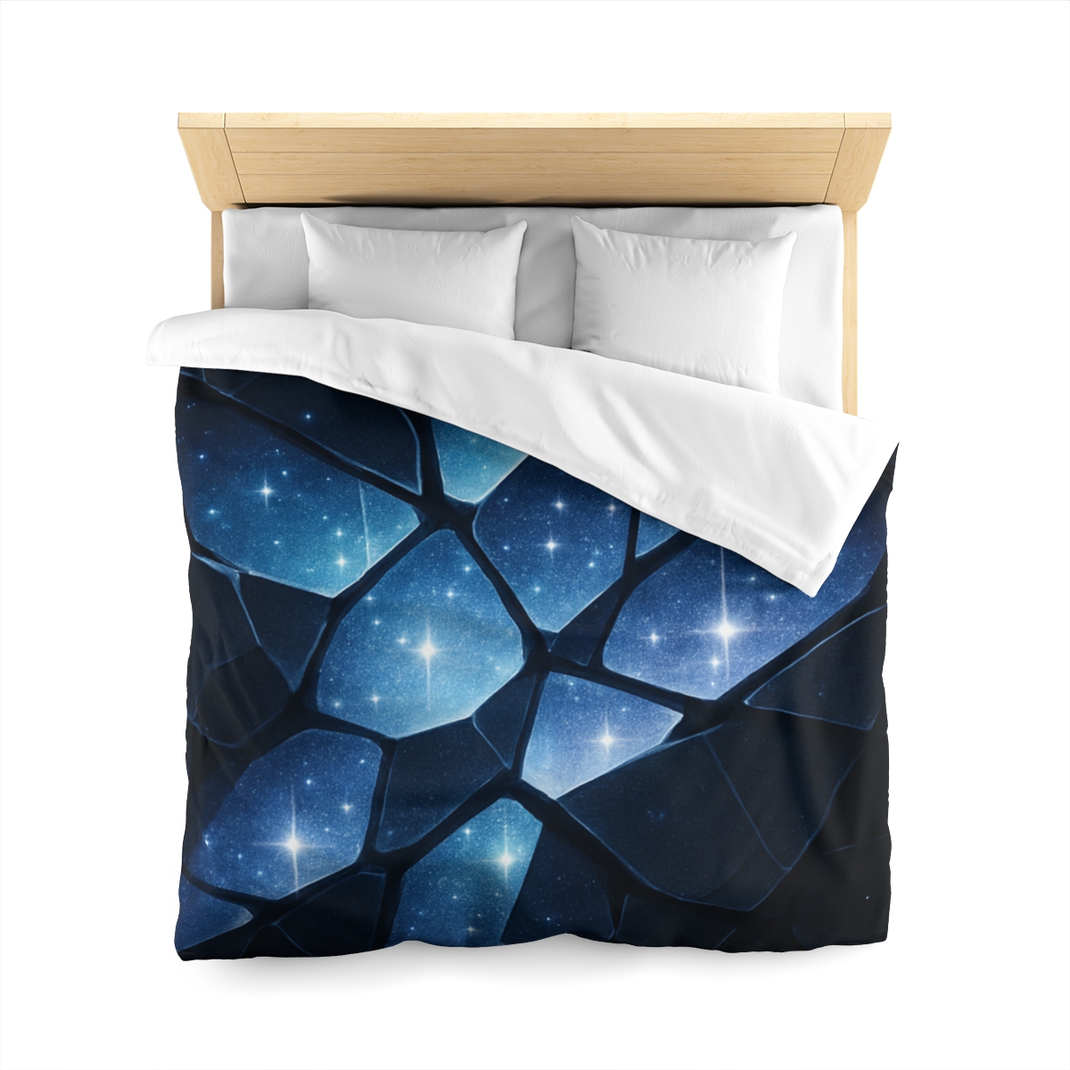 Starlit Fracture Mosaic custom duvets