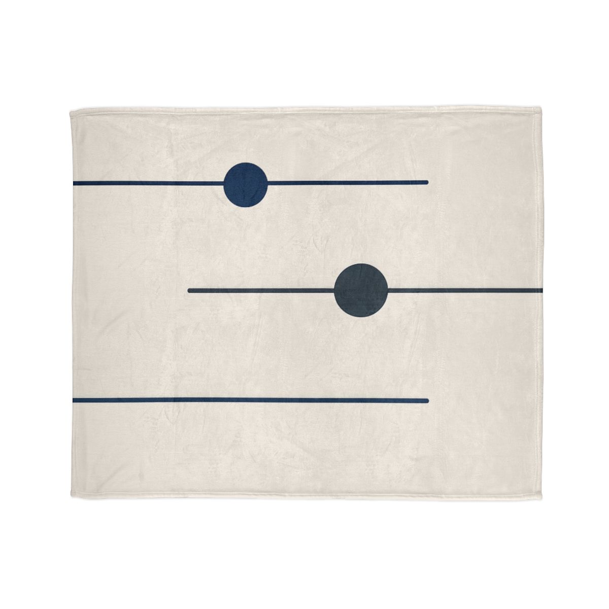 Orbital Line Array soft fleece blankets