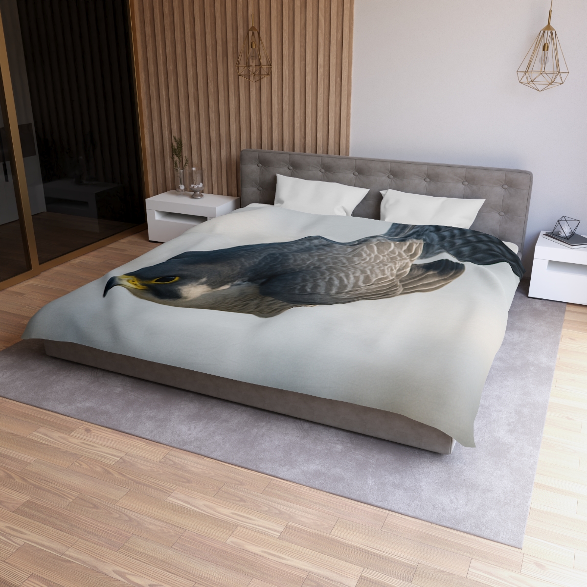 Comet Dive Peregrine Falcon stylish duvet covers