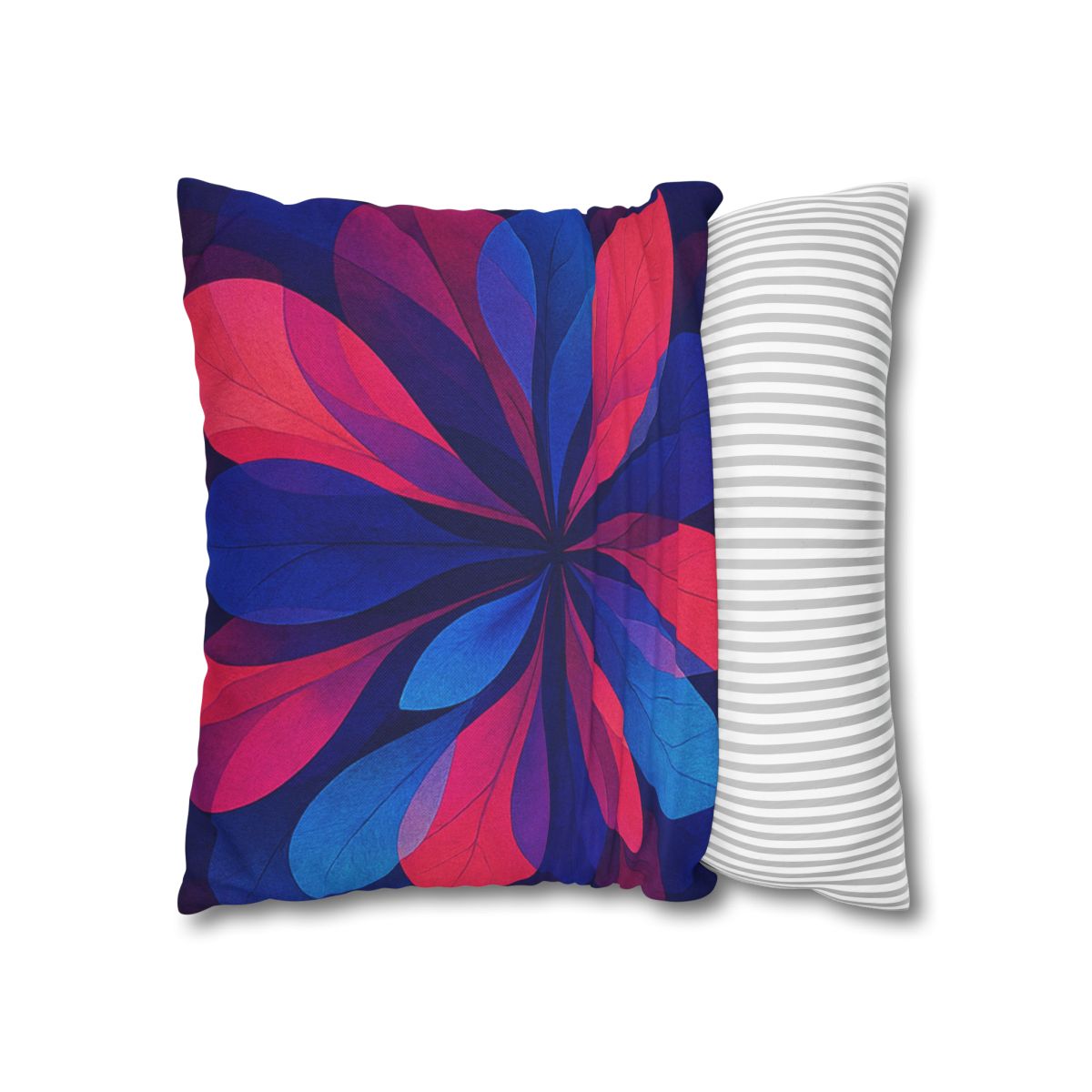 Petal Prism Overprint designer print pillow cases