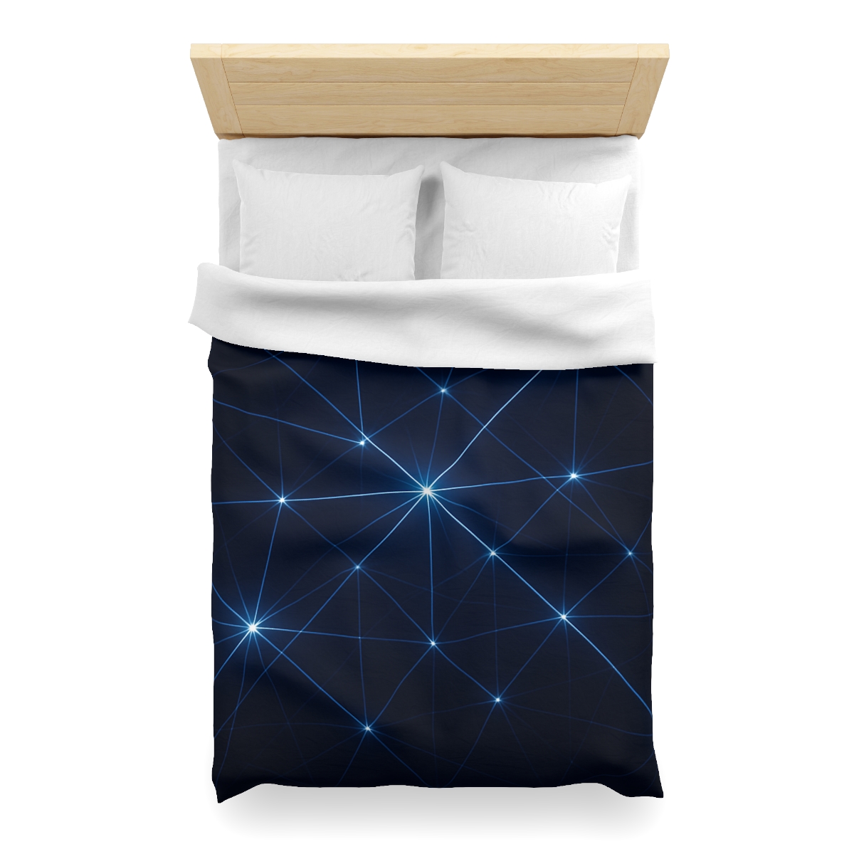 Quantum Star Lattice custom duvets