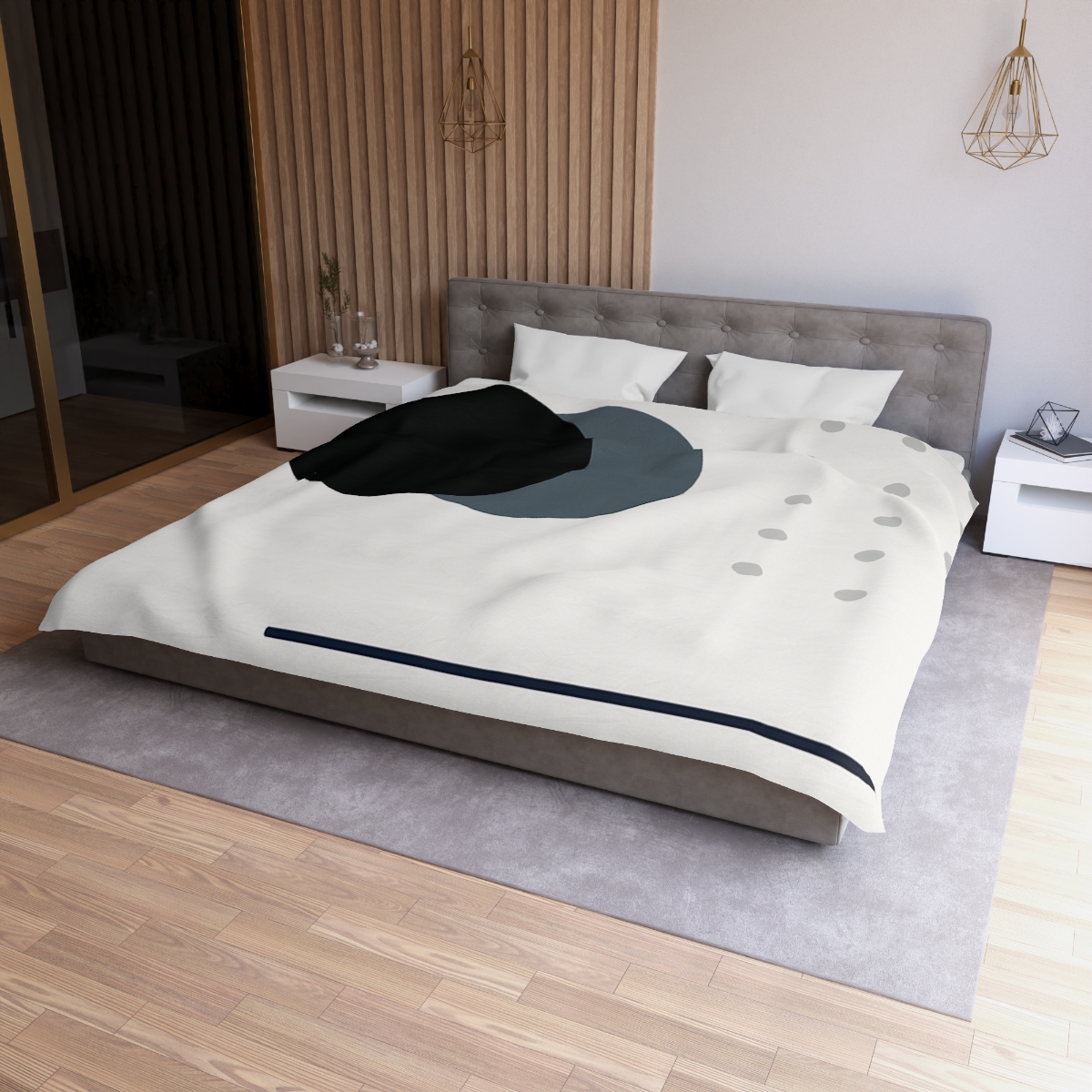 Binary Eclipse Dot Grid duvets for gifts