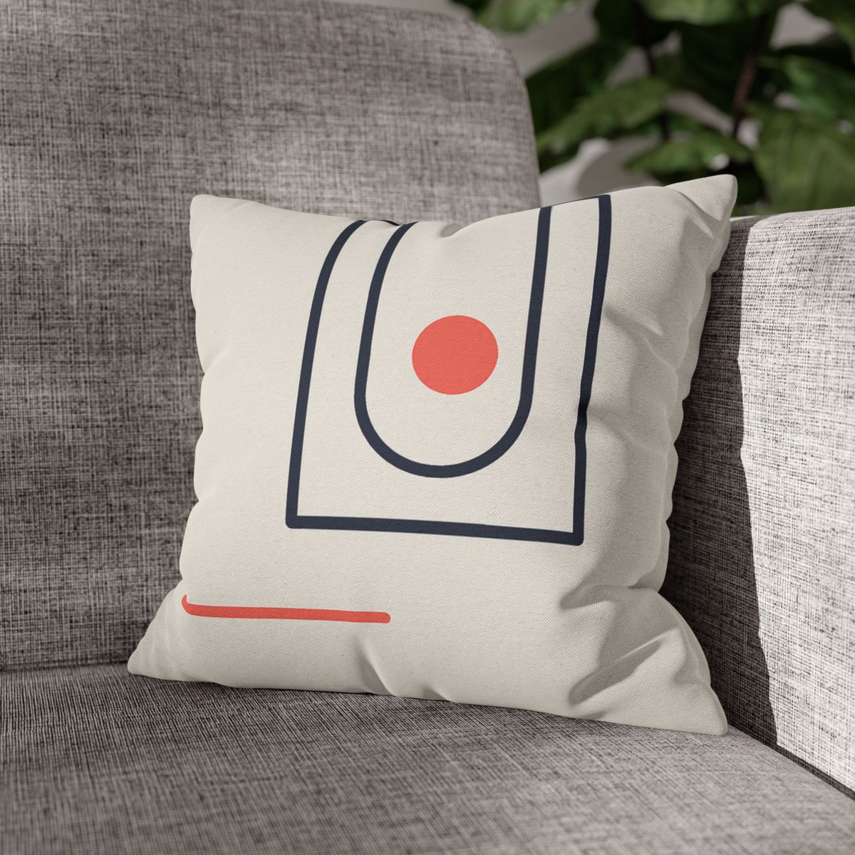 Orbit Gap Rectangles designer print pillow cases
