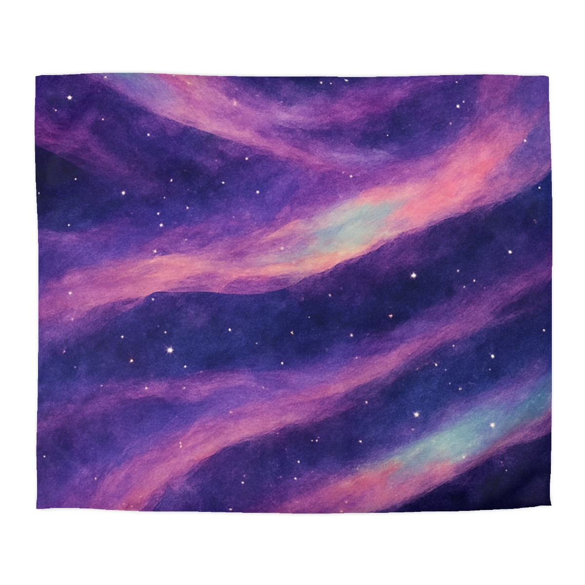 Spectral Nebula Loom Tapestry custom duvets