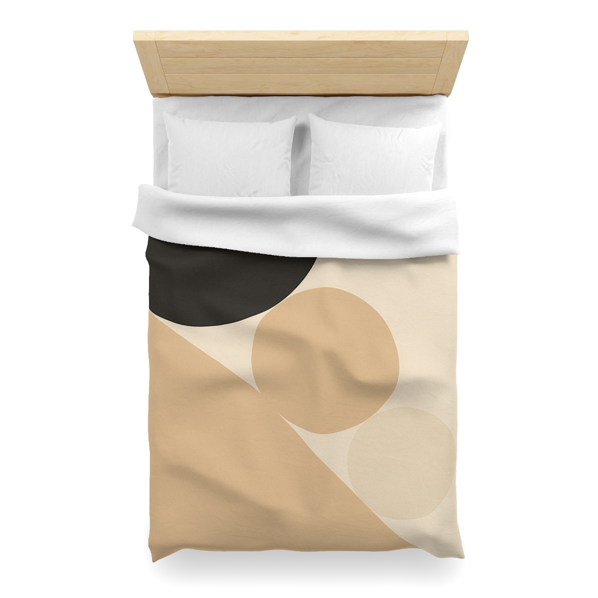 Triptych Of Offset Circles duvets for gifts