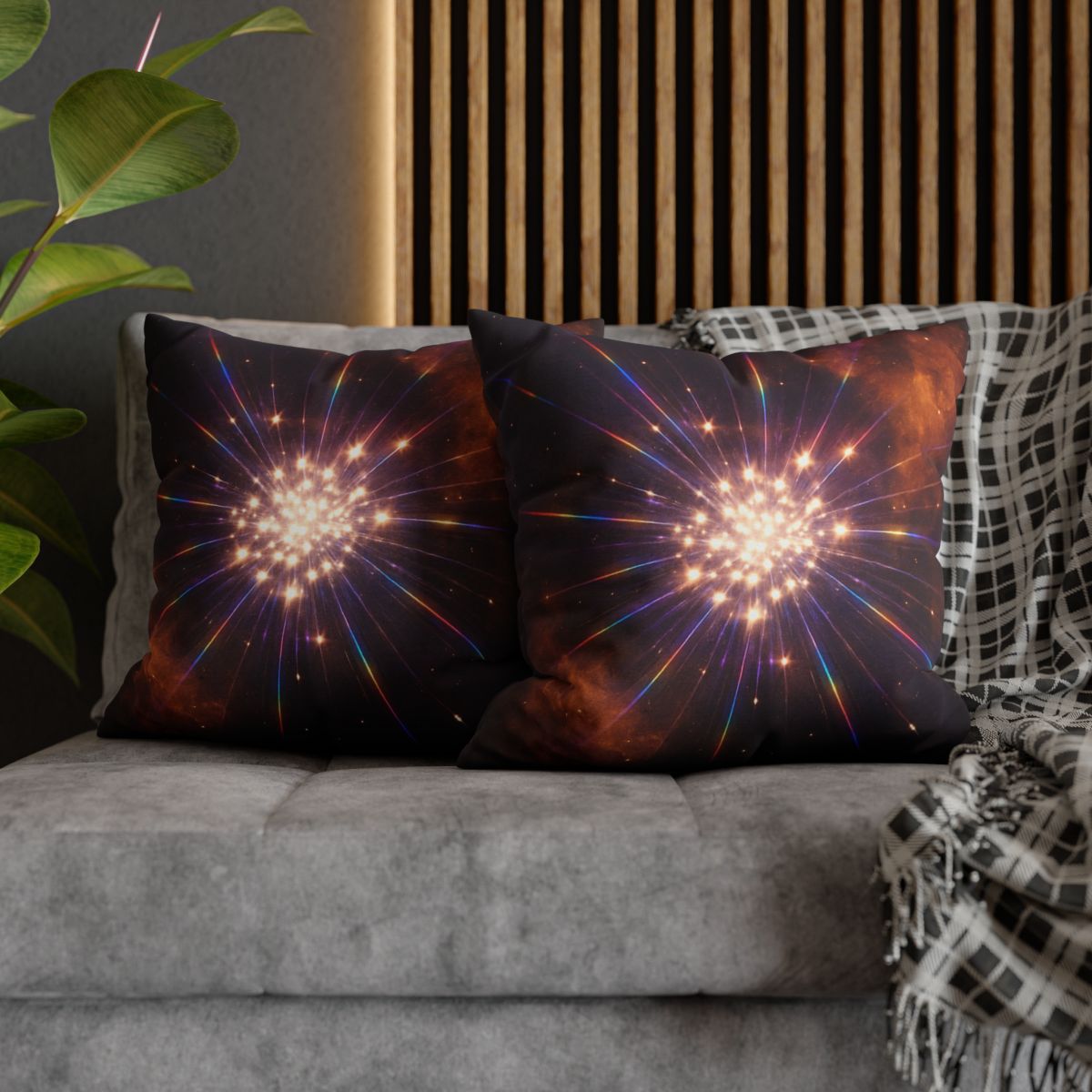 Starburst Cluster Mosaic unique gift pillow cases