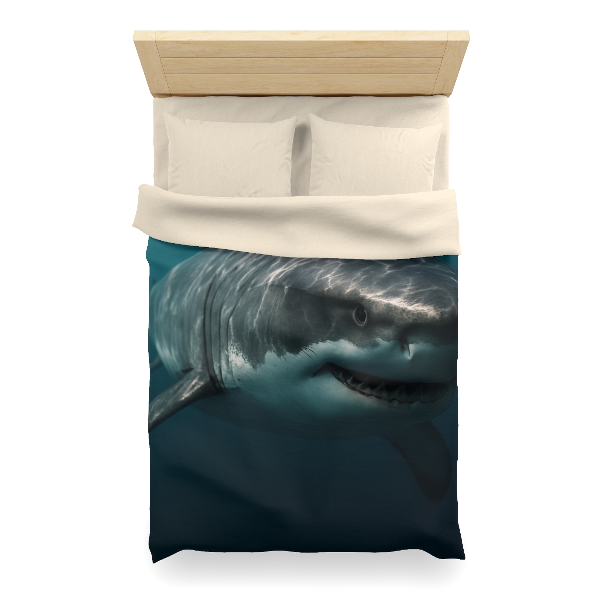 Silent Hunter Great White Shark custom duvets