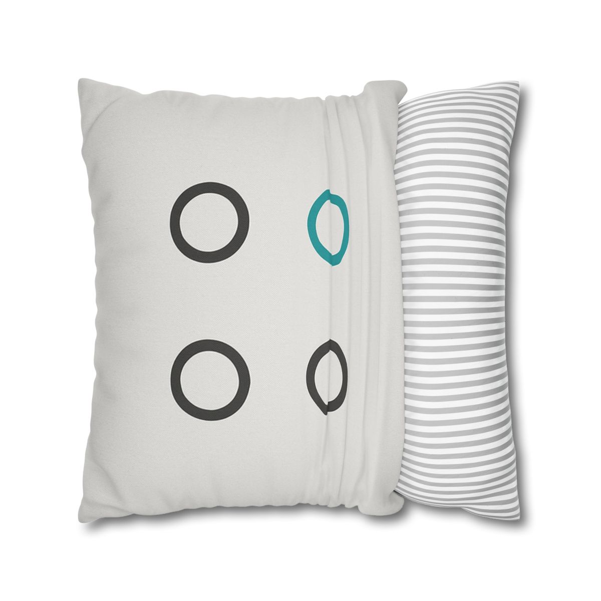Clustered Dots With Missing Node trendy patterned pillow cases