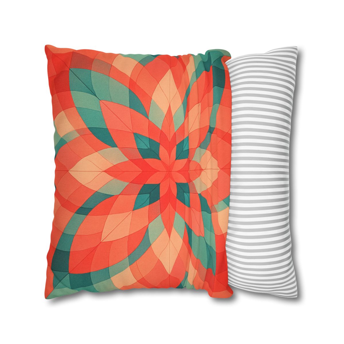Petal Prism Overlap stylish decorative pillowcases