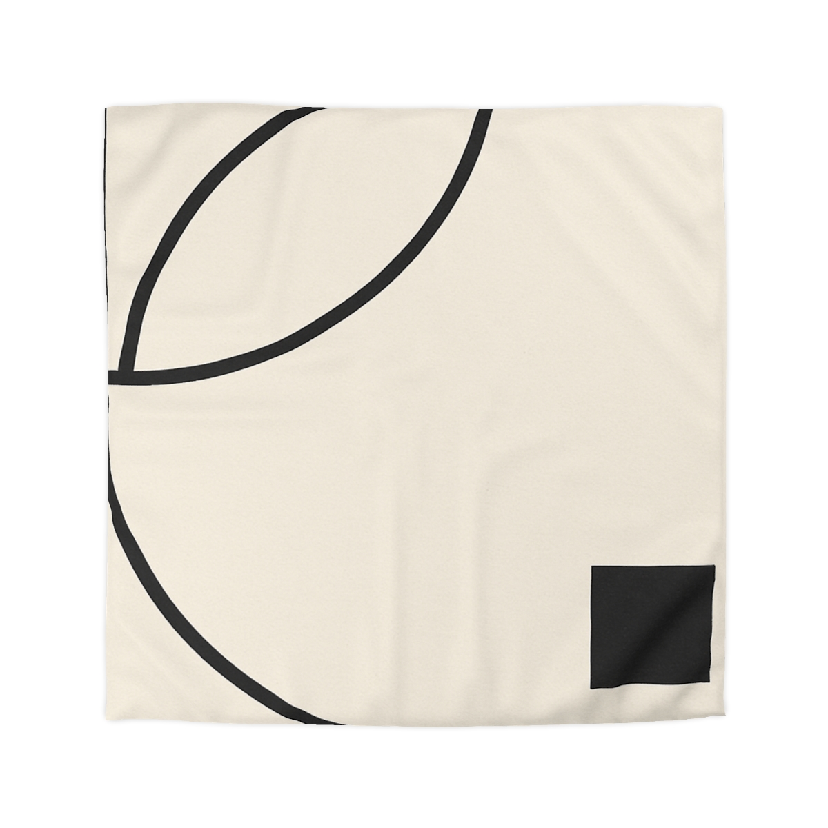 Corner Arc Pause personalized bedding duvets