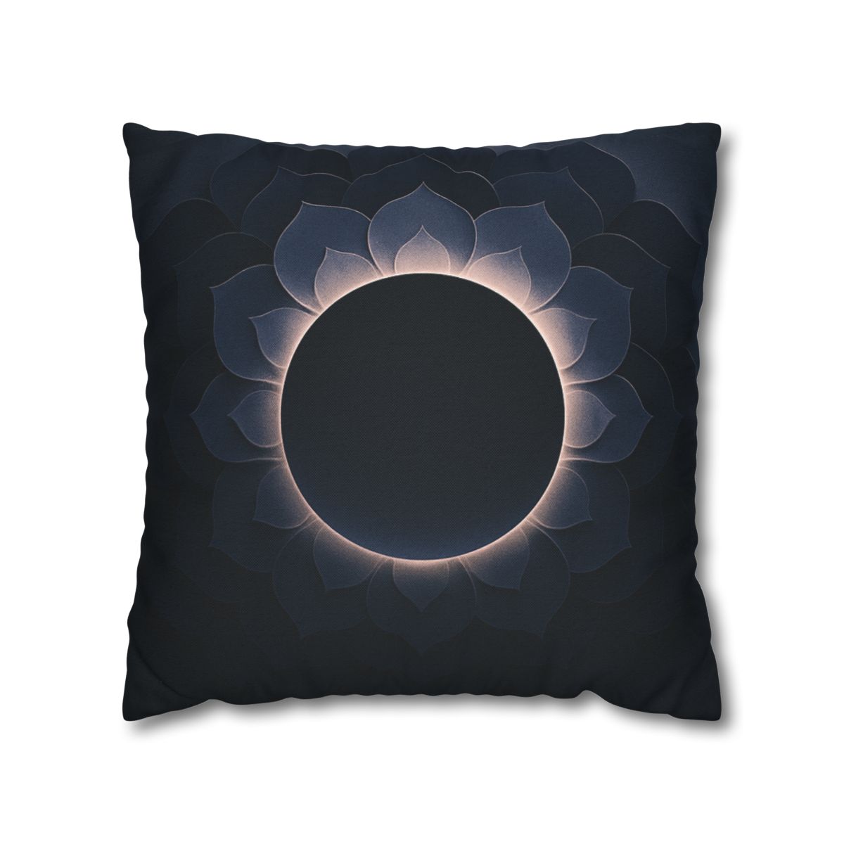 Petal Eclipse Rosette soft cotton pillow cases