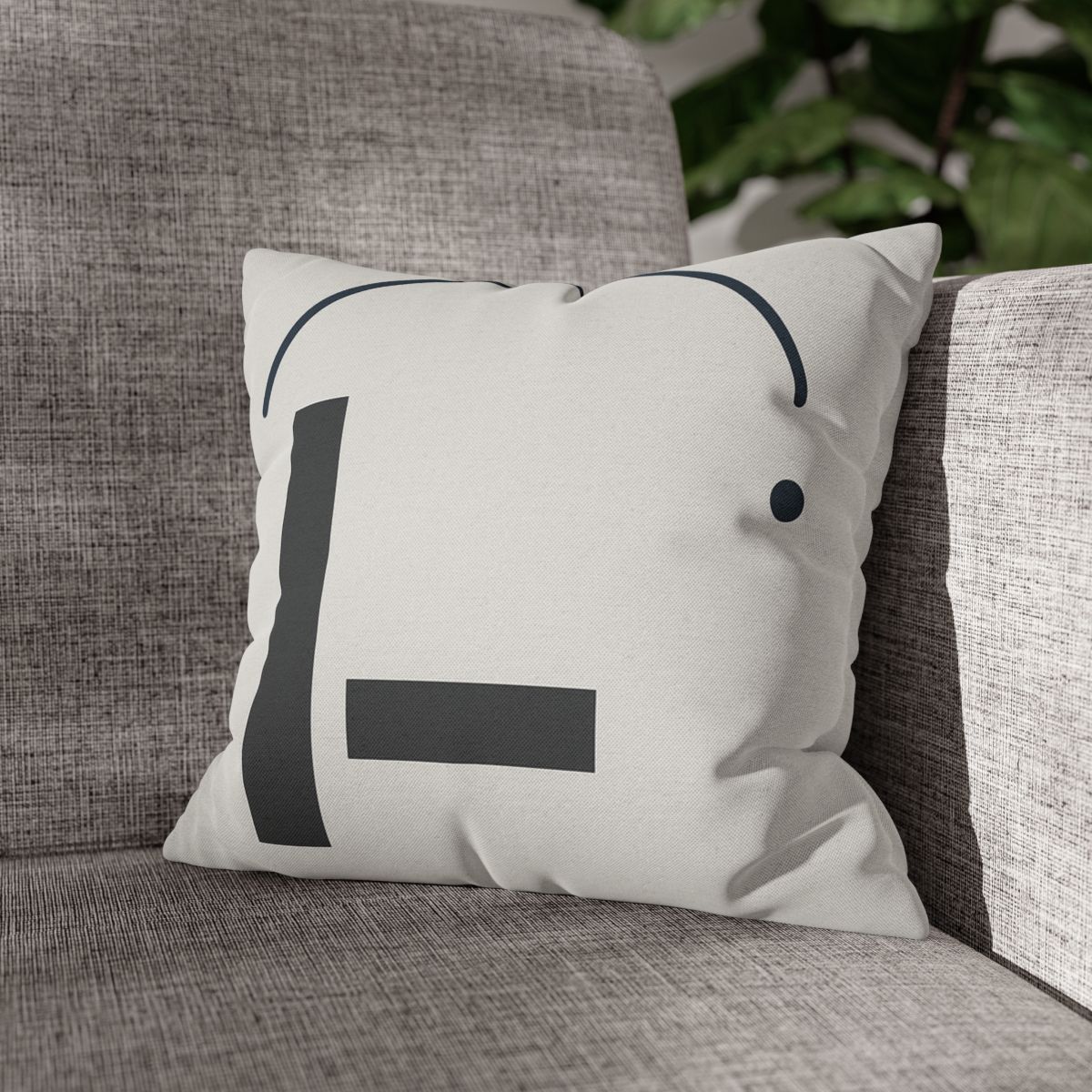 Arc Over Simple Column soft cotton pillow cases