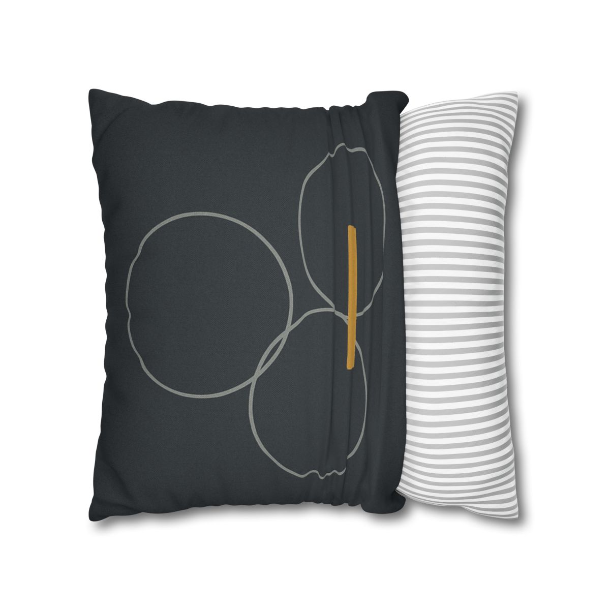 Three Rings With Shared Tangent Bar custom pillow cases