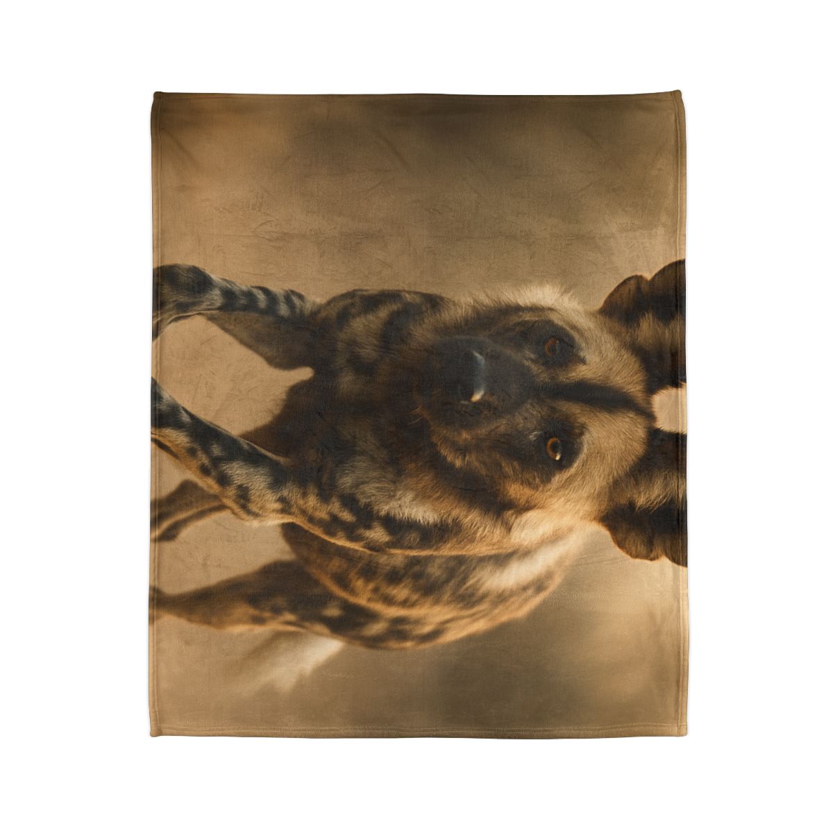 Starlit Scout African Wild Dog trendy patterned blankets