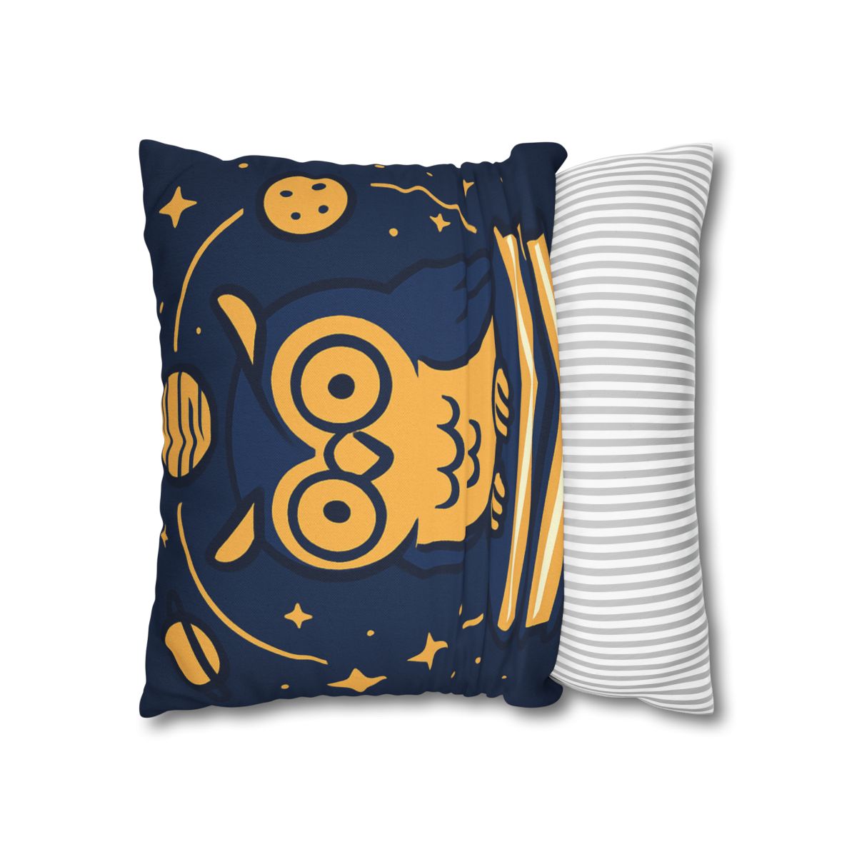 Galactic Owl Library custom pillow cases