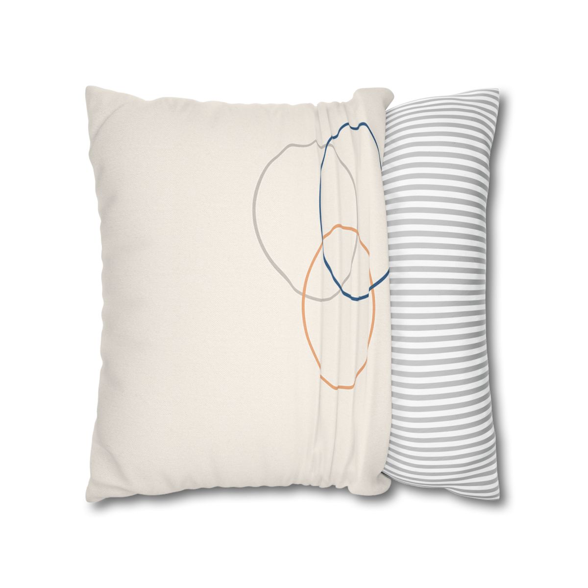 Orbiting Ring Triad trendy patterned pillow cases
