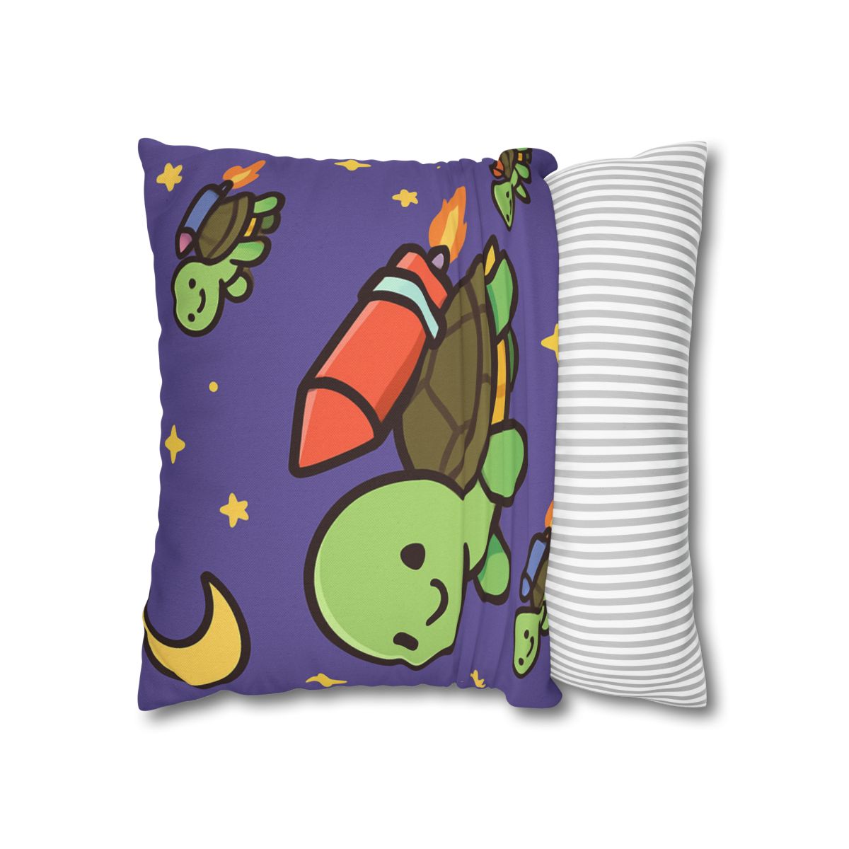 Rocket Powered Turtle Parade custom pillow cases