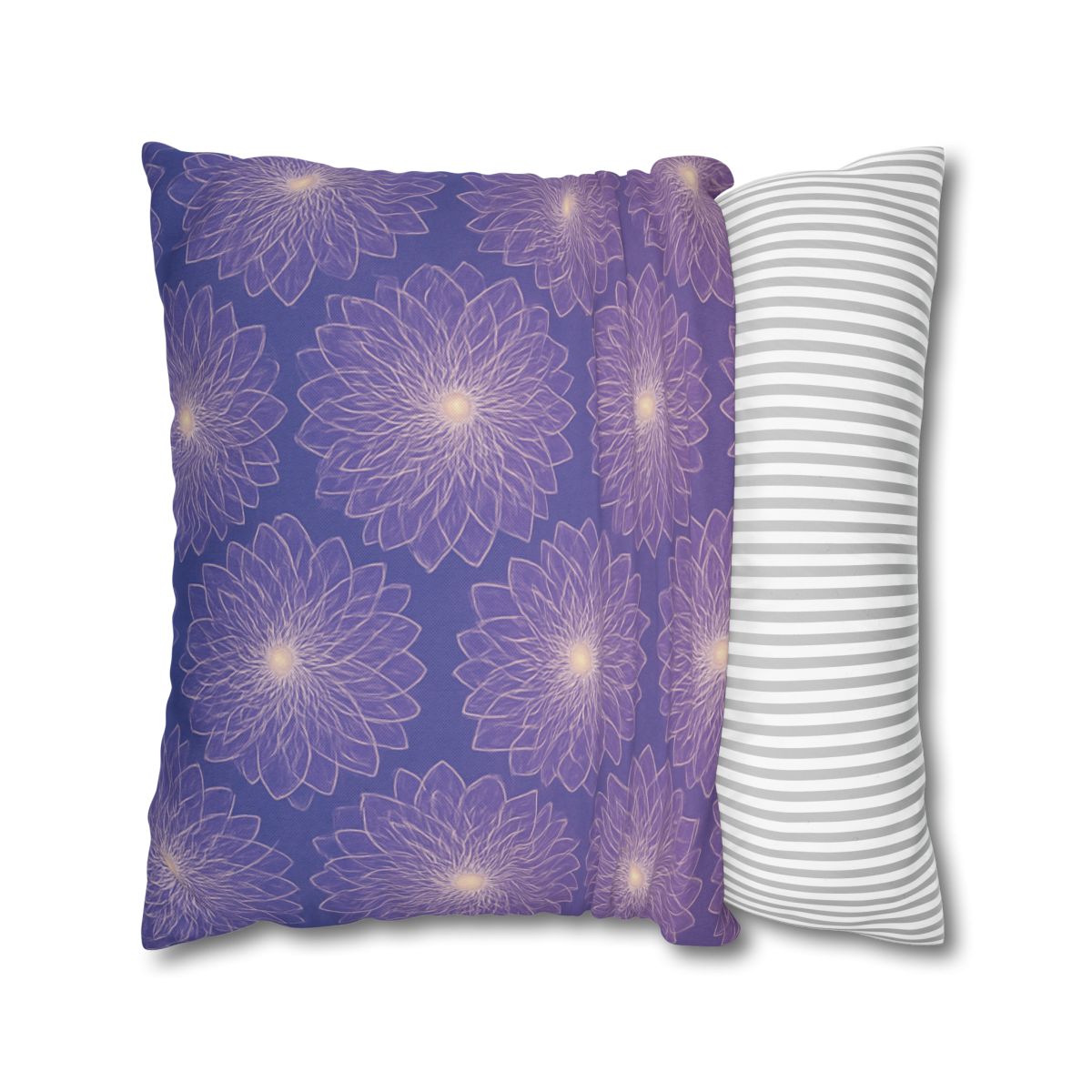 Cosmic Blossom Lattice designer print pillow cases