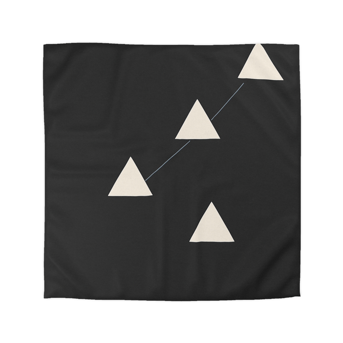 Triangular Constellation Steps unique patterned duvets
