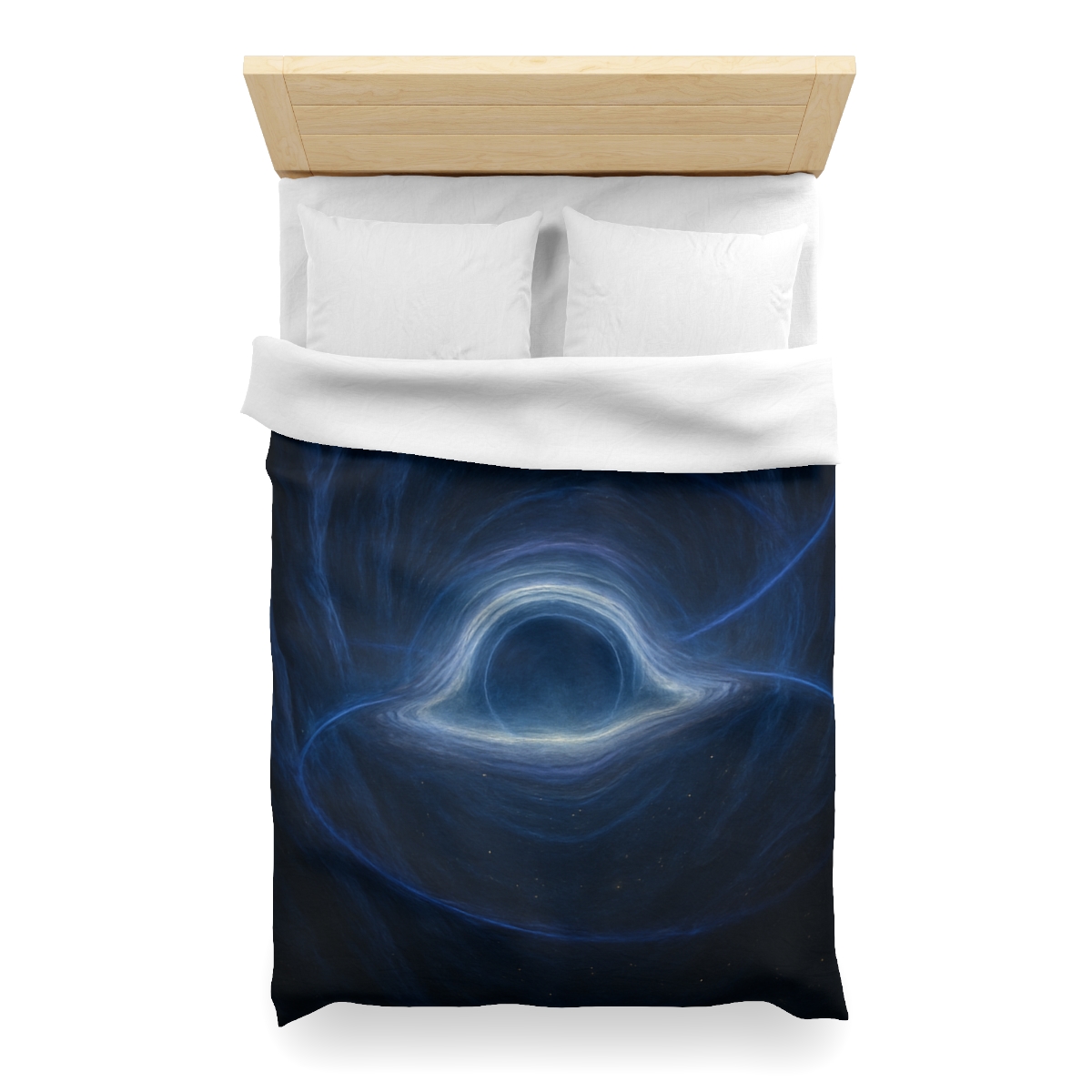 Luminous Event Horizon Veil stylish duvet covers