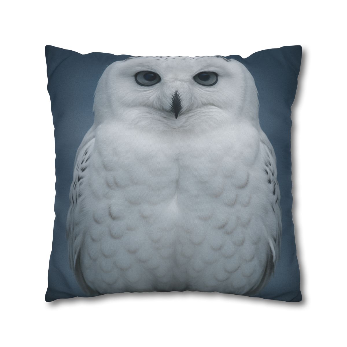 Midnight Watch Snowy Owl designer print pillow cases