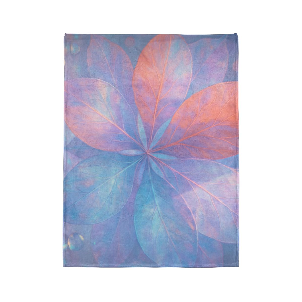 Petal Prism Overlay designer printed blankets