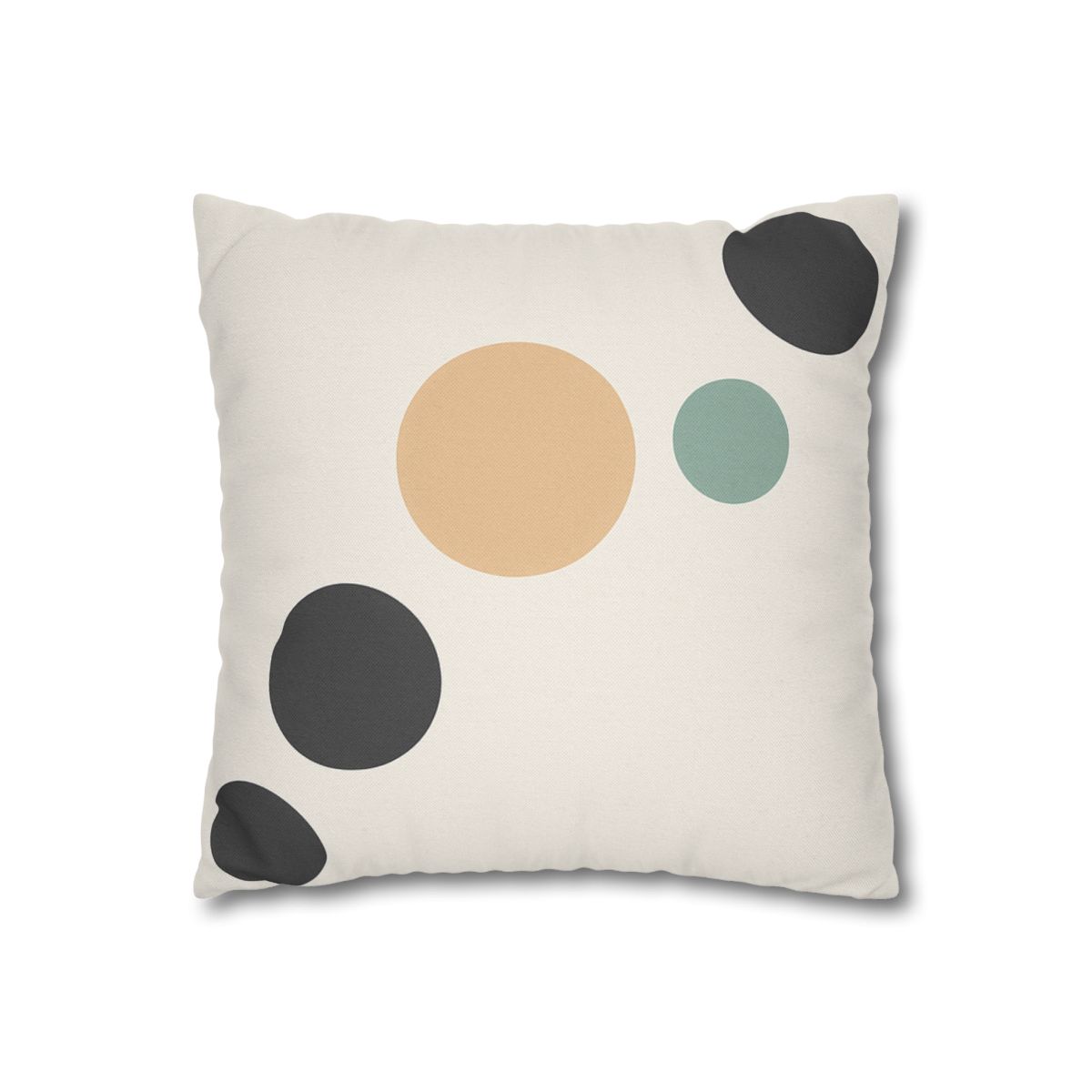 Diagonal Cluster Of Five Circles stylish decorative pillowcases
