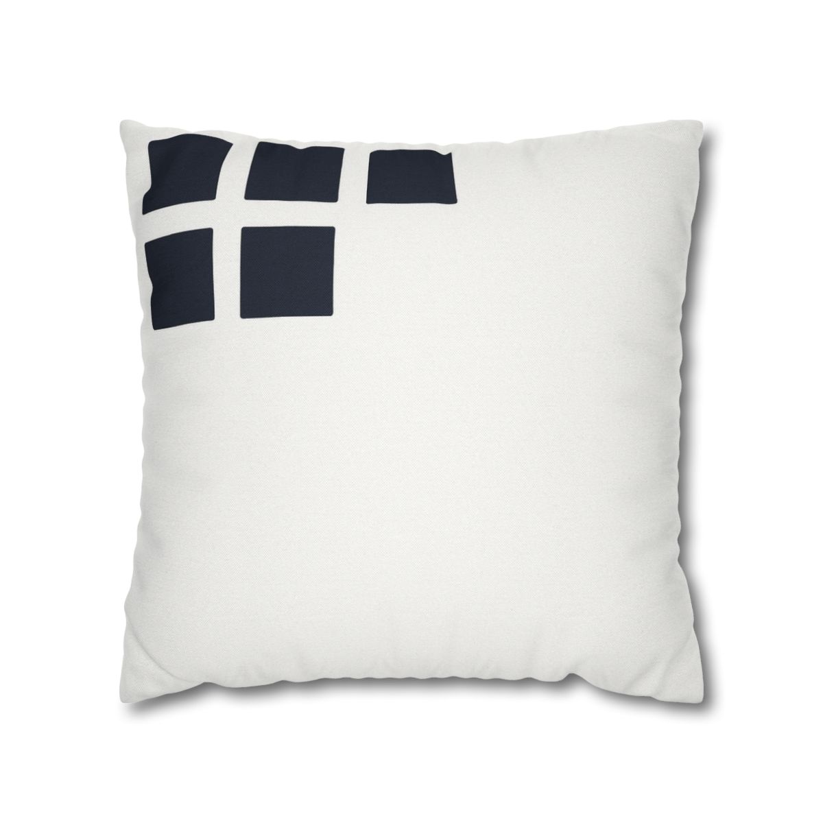 Corner Grid With Missing Star trendy patterned pillow cases