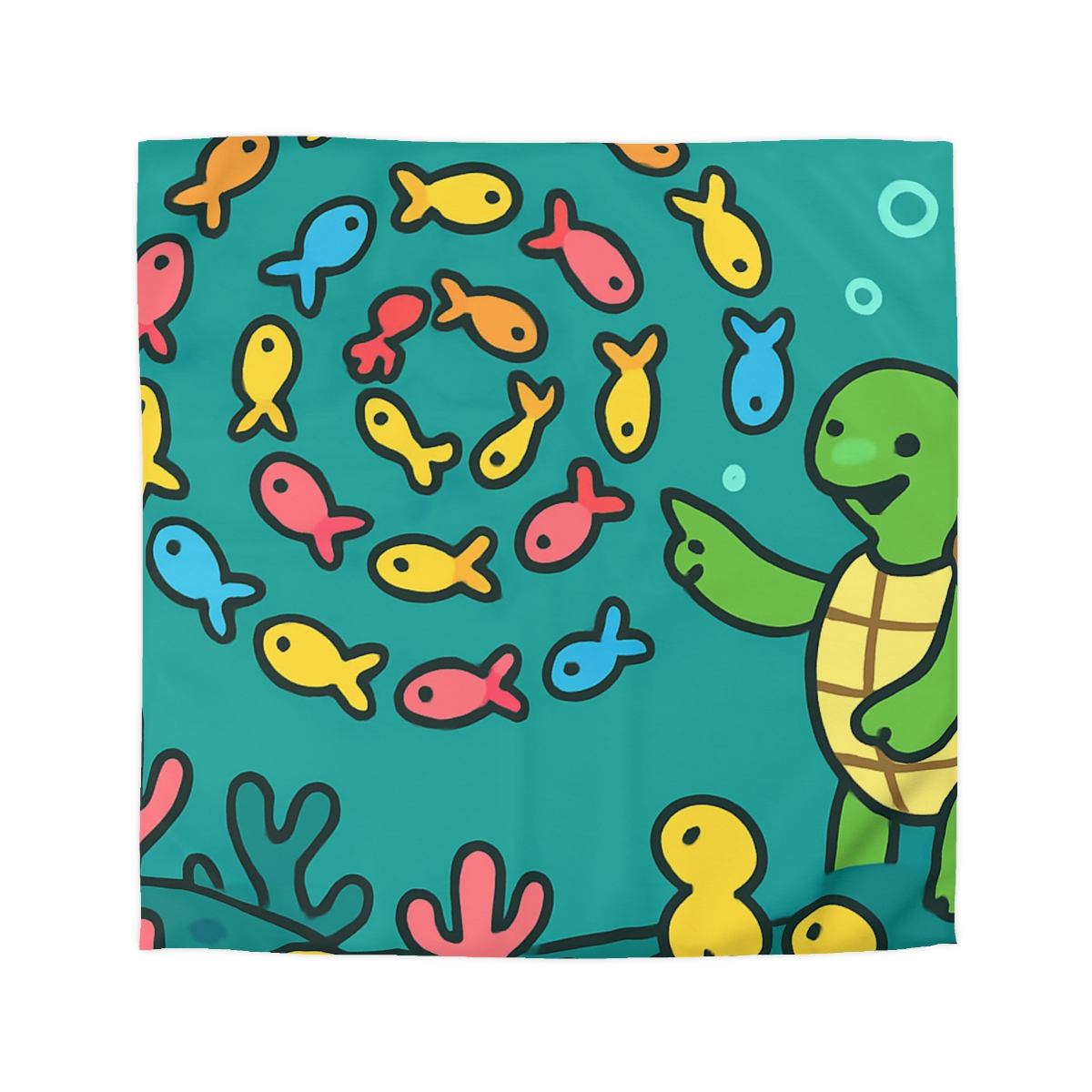 Galaxy Reef School Of Fish duvets for gifts