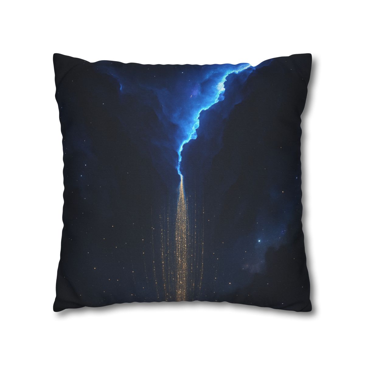 Luminous Rift Starfall stylish decorative pillowcases