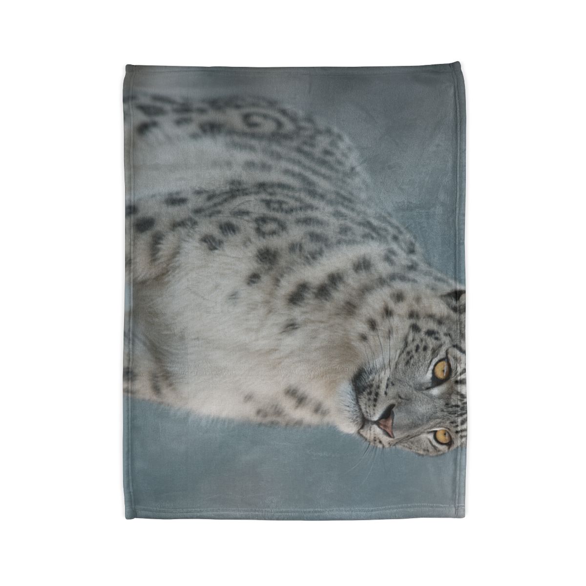 Ridge Phantom Snow Leopard decorative home blankets