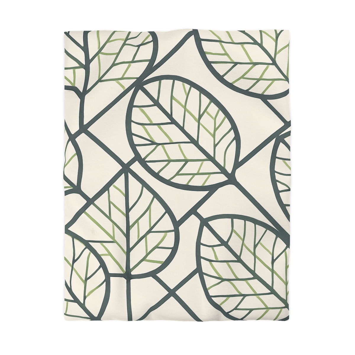 Venation Circuit Grid custom duvets