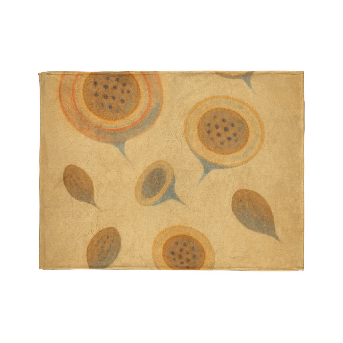 Seed Pod Halo Cluster designer printed blankets