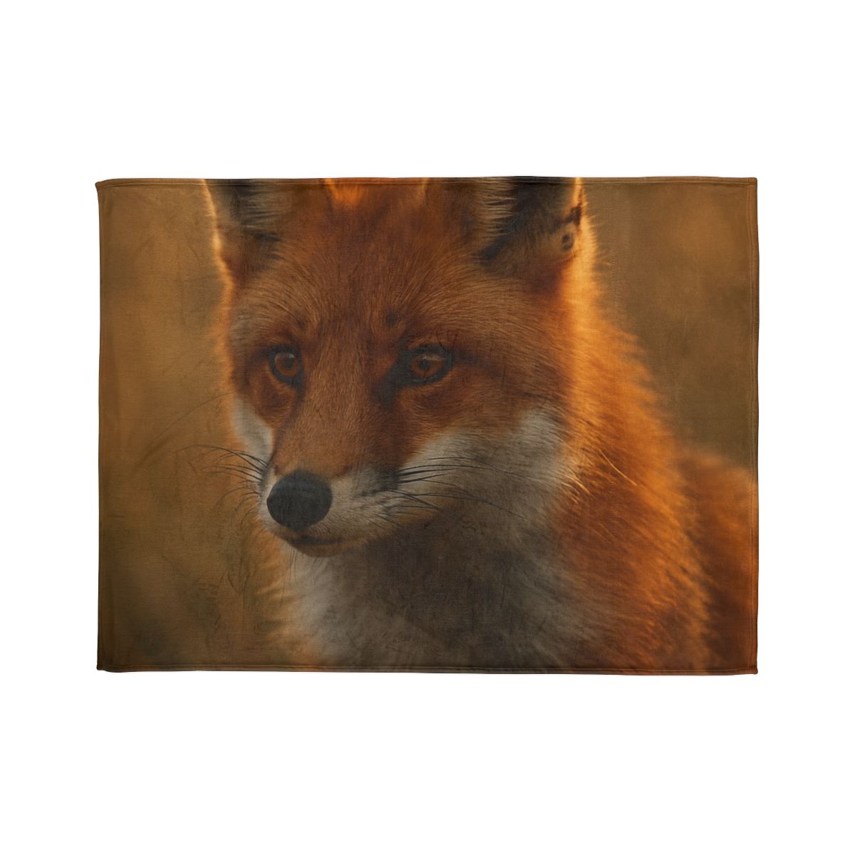 Crimson Whisper Red Fox unique gift blanketscustom blankets
