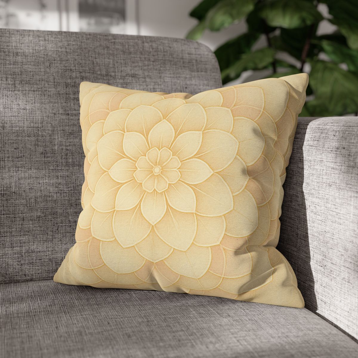 Petal Halo Lattice stylish decorative pillowcases