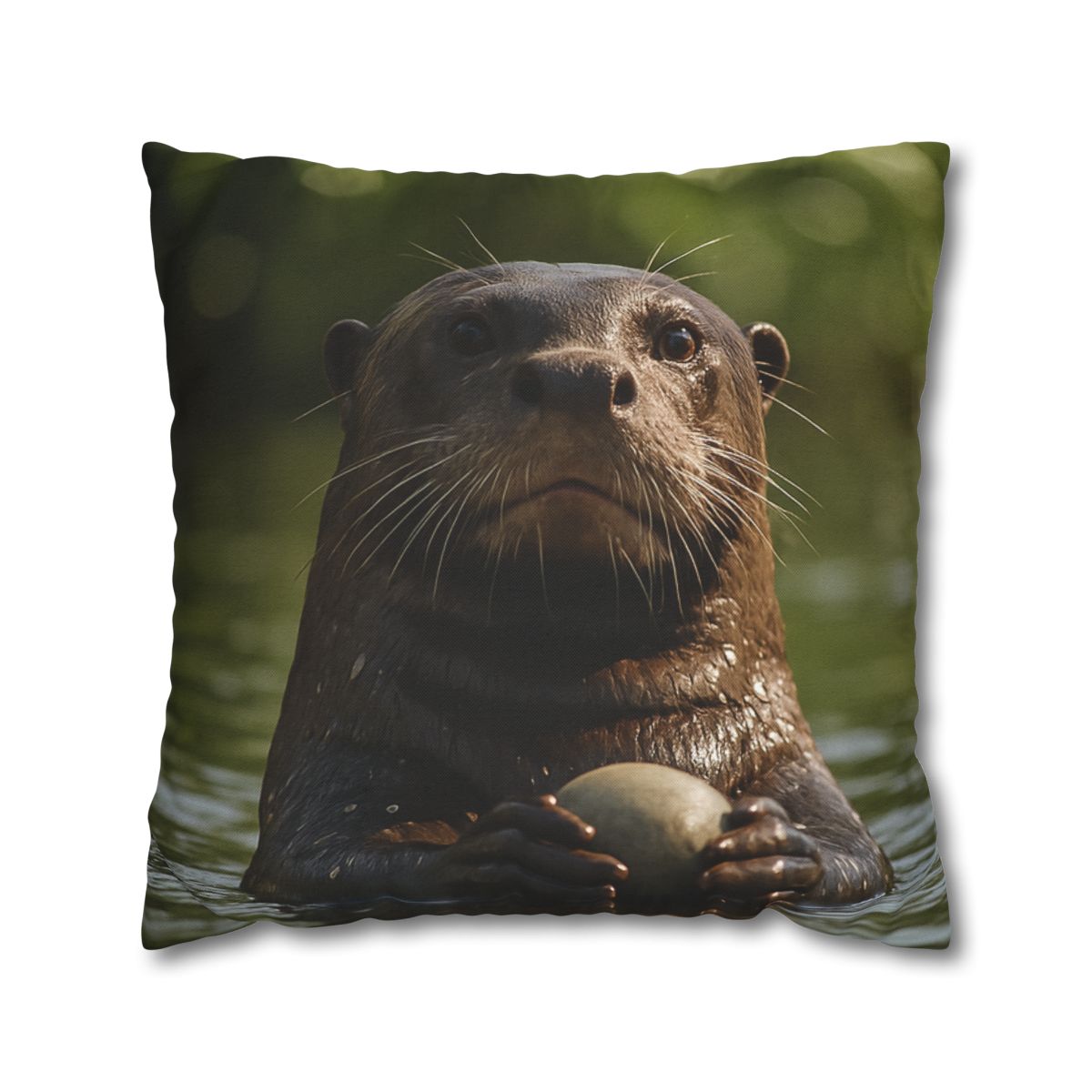 River Drift Giant Otter comfortable bedding pillow covers
