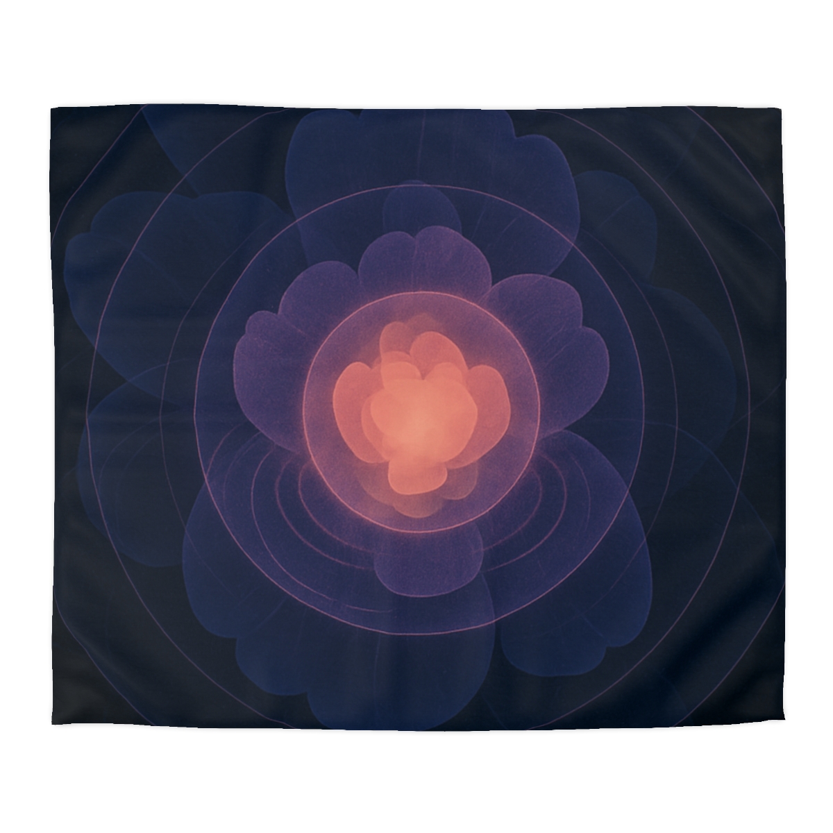 Petal Halo Interference unique patterned duvets