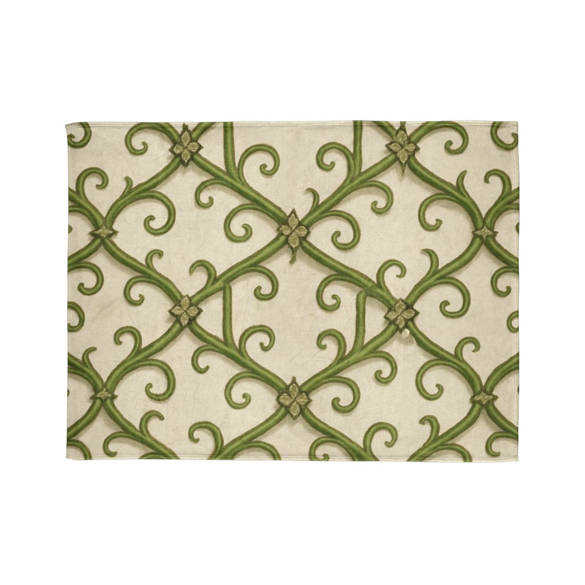 Vine Lattice Panorama custom blankets