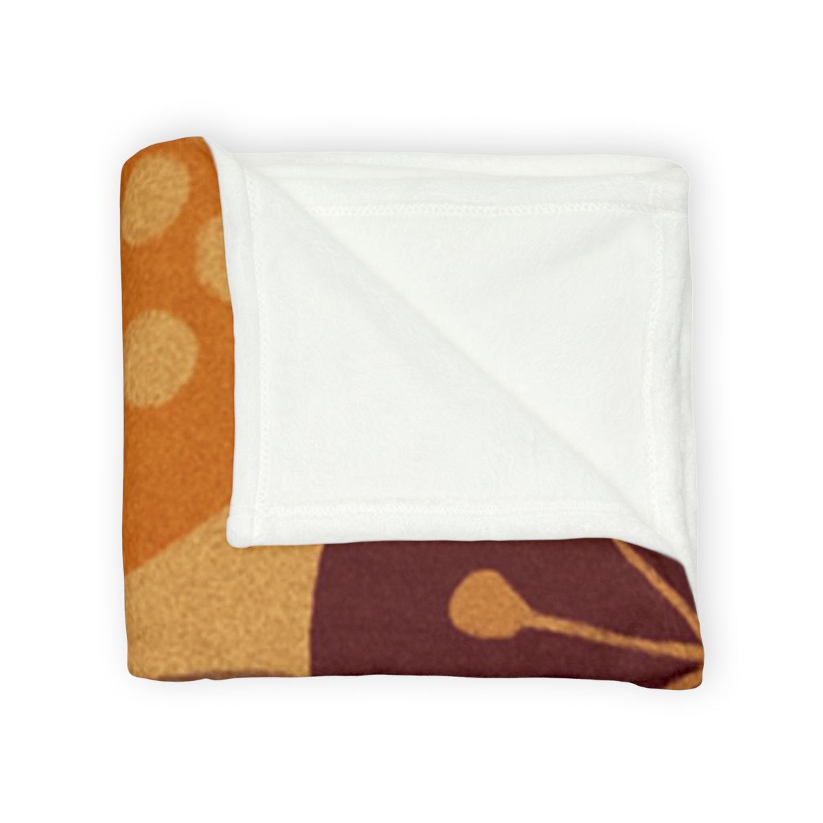 Seed Pod Cluster Mosaic custom blankets