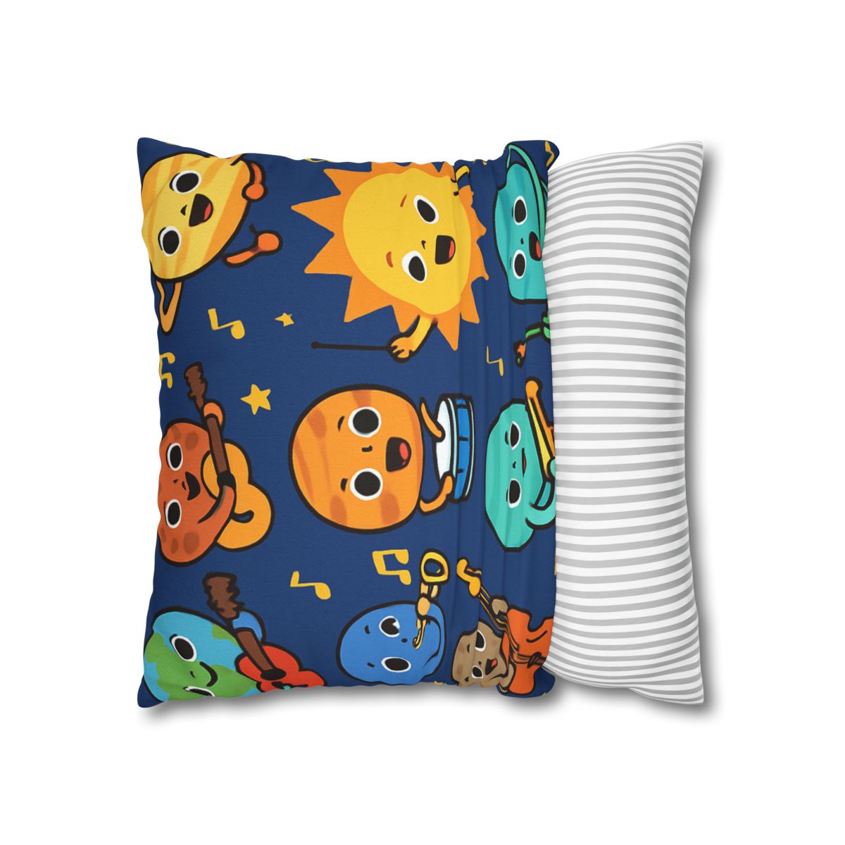 Planetary Music Band designer print pillow cases