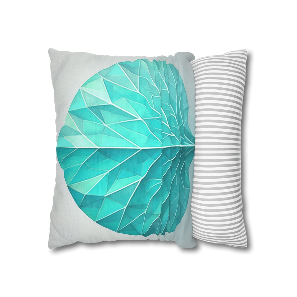 Leaf Vein Prism Fan trendy patterned pillow cases